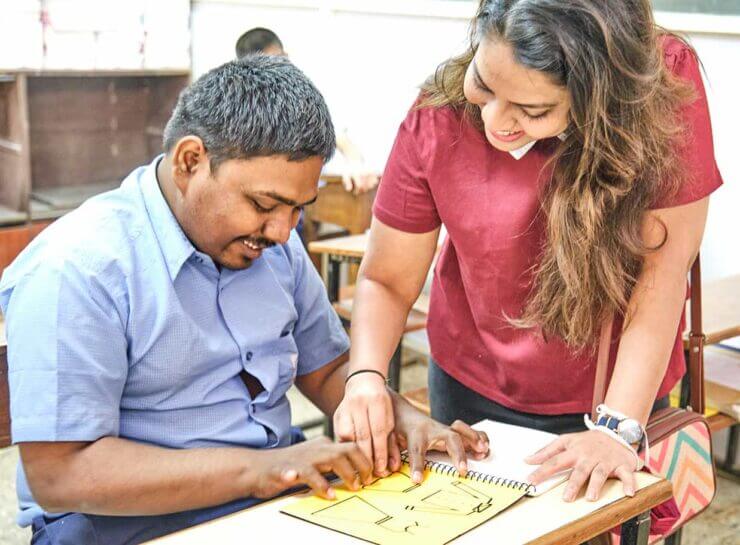 Tactile Picture Braille Books Home Beyond Braille India